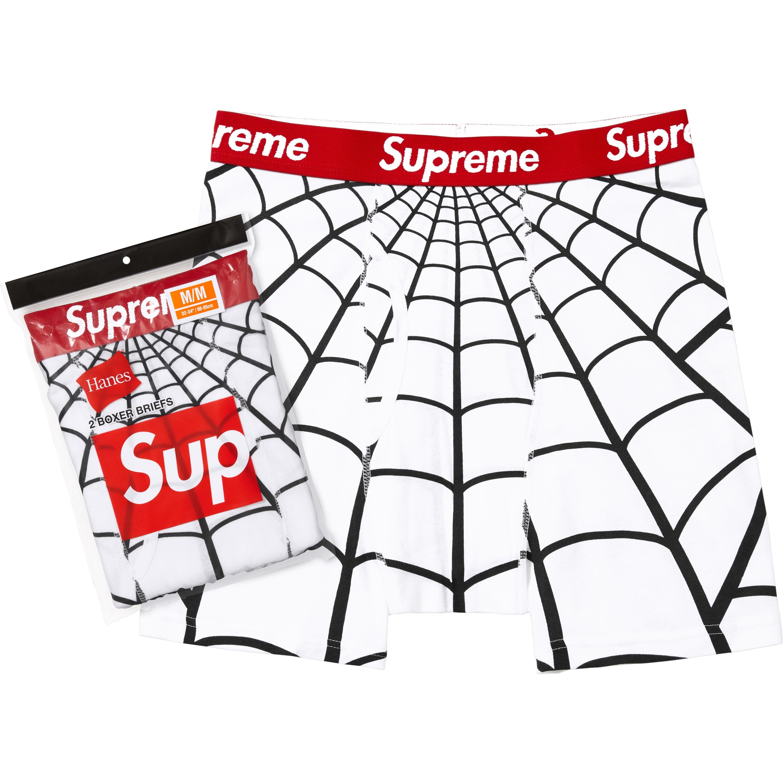 Supreme®/Hanes® Spider-Man Boxer Briefs (2 Pack) view 4